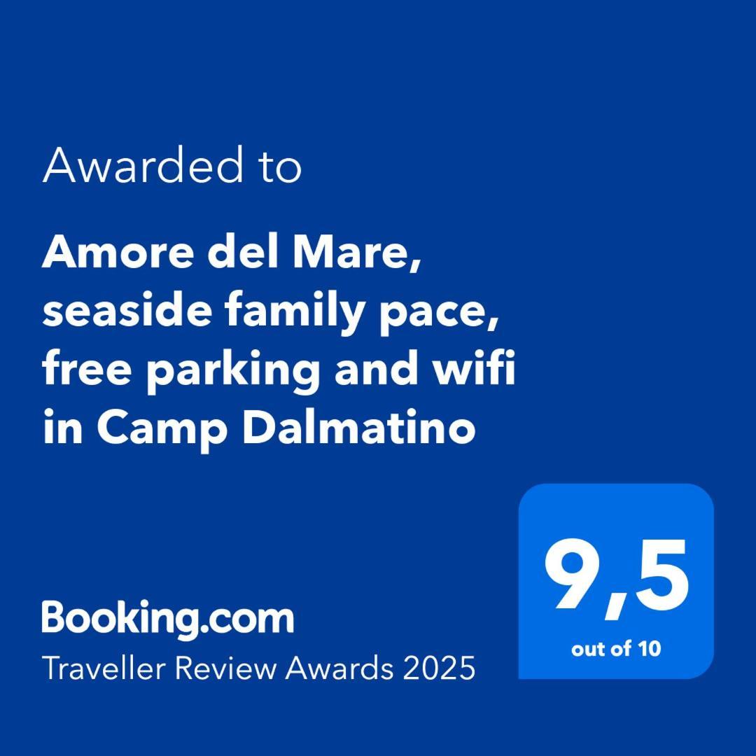 Amore Del Mare, Seaside Family Pace, Free Parking And Wifi In Camp Dalmatino ดราเก ภายนอก รูปภาพ